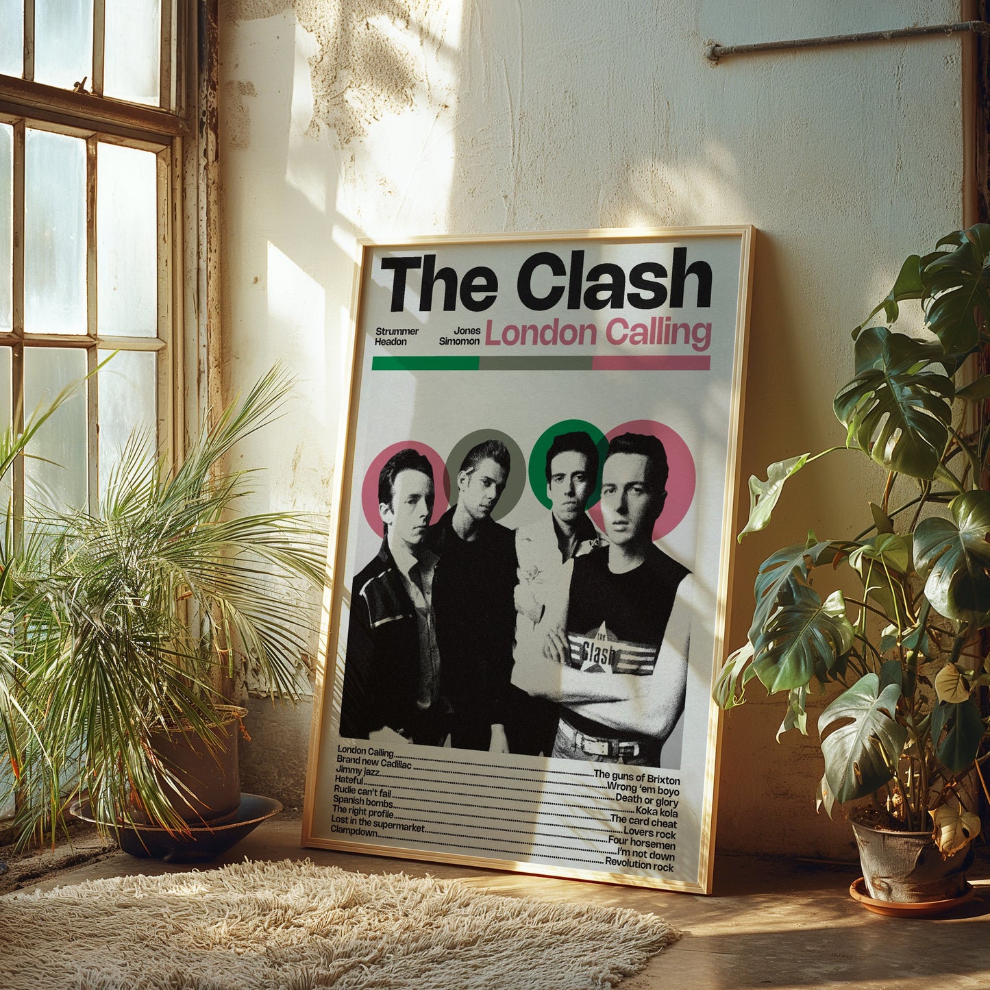 The Clash London Calling poster