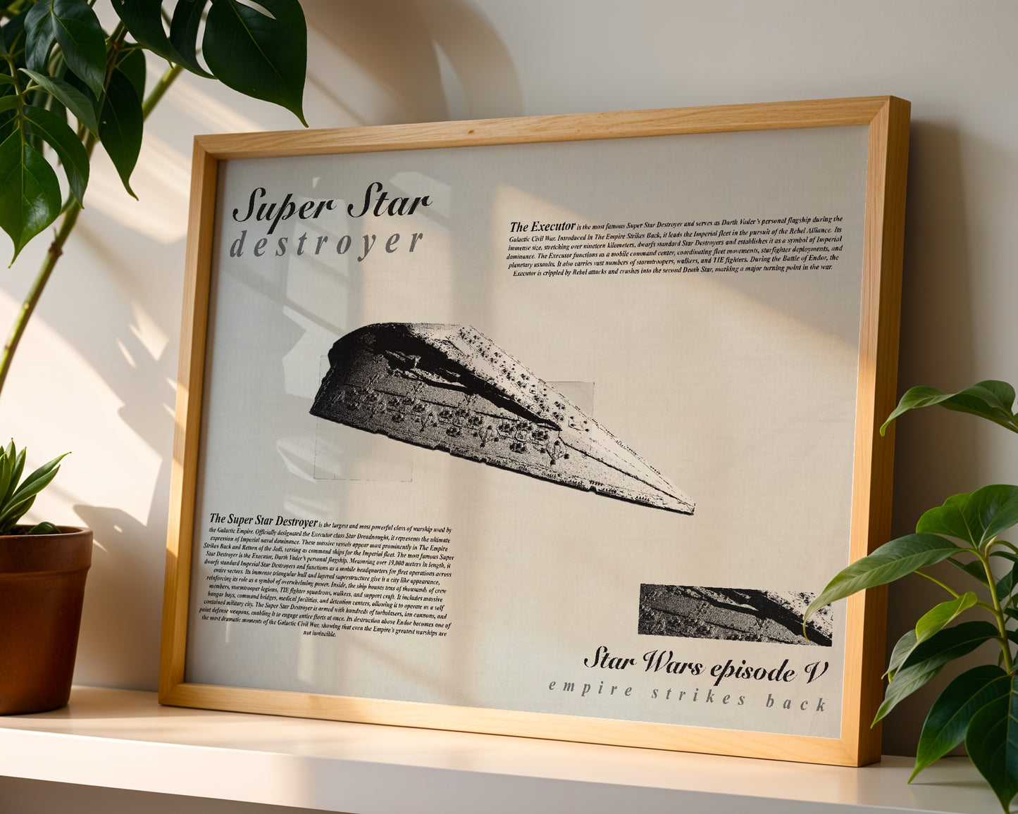 Star Wars Super Star Destroyer poster