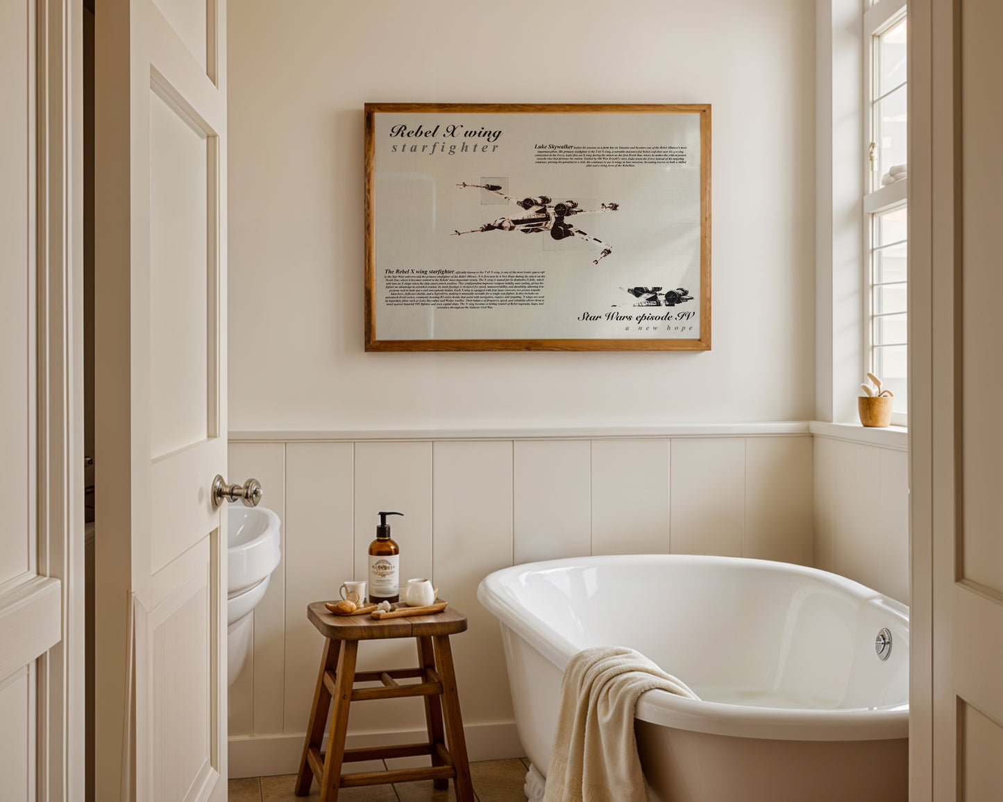 Star Wars X Wing Star poster