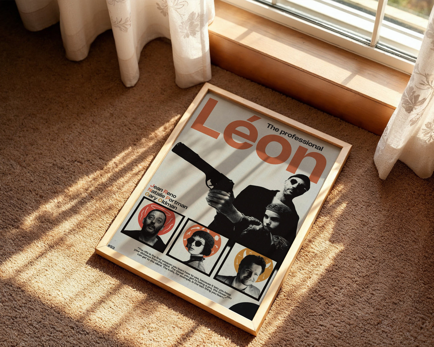#53 Léon poster