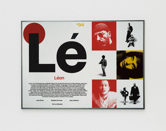 Lé Léon element film poster
