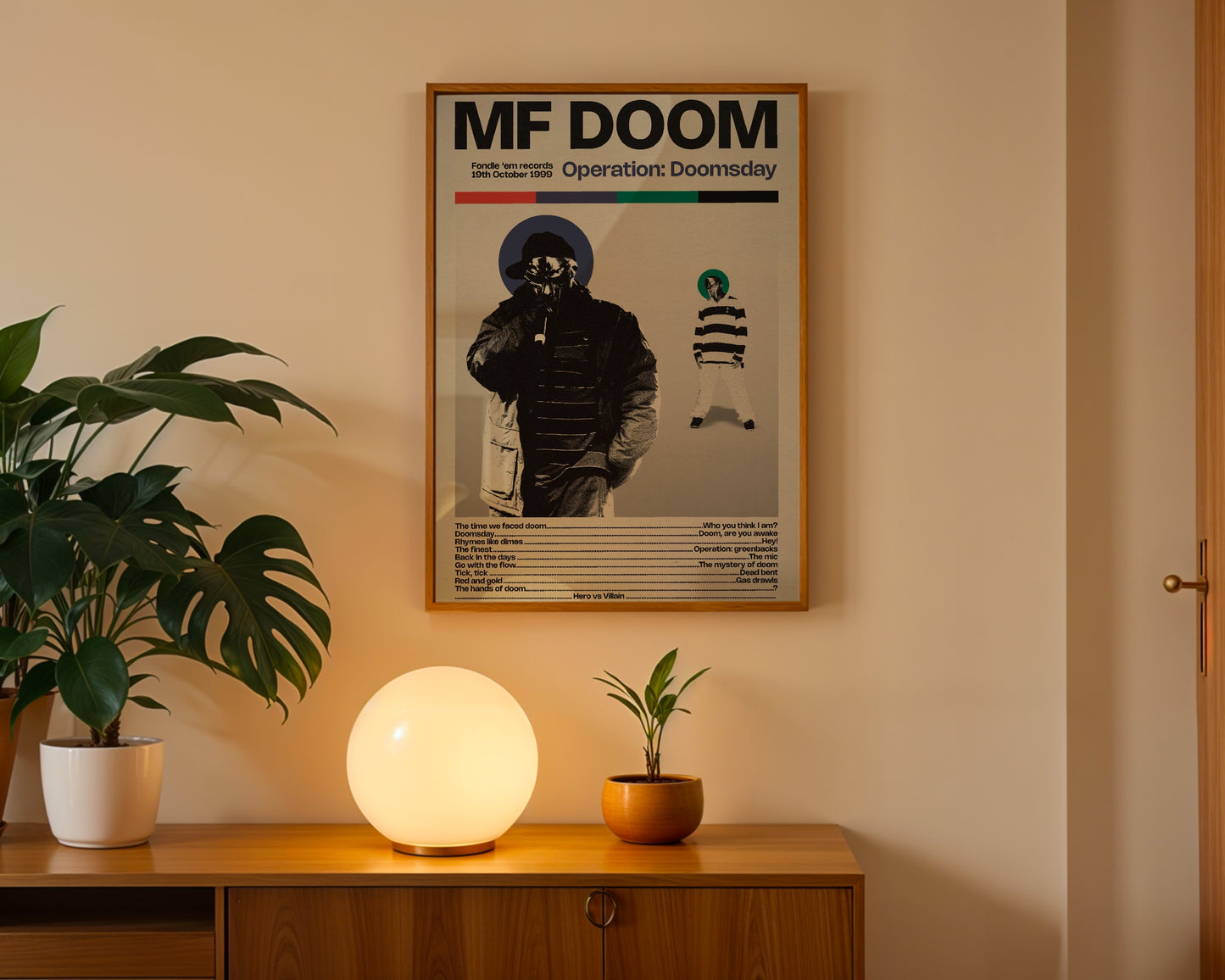 MF DOOM Album posters