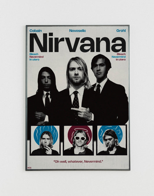 #31 Nirvana poster