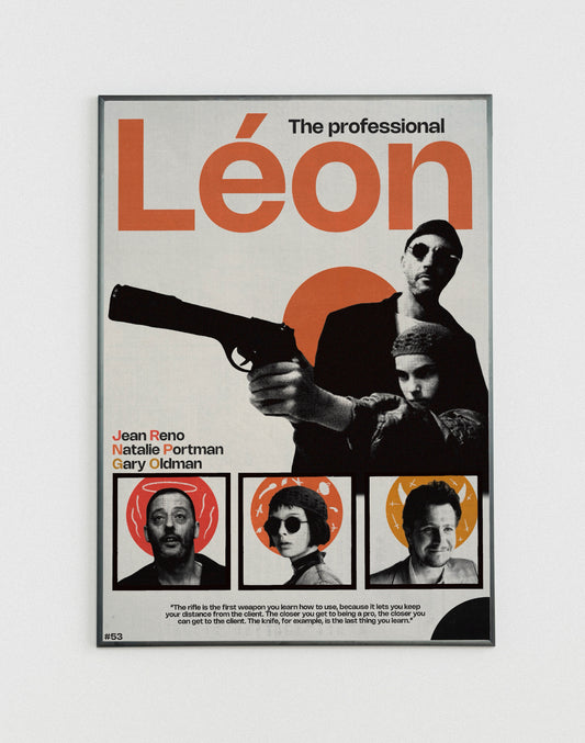 #53 Léon poster