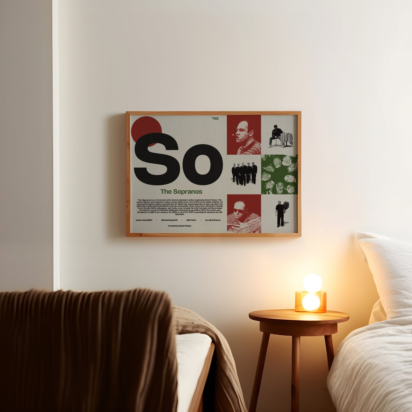 So The Sopranos show poster