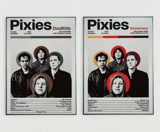Pixies Album posters