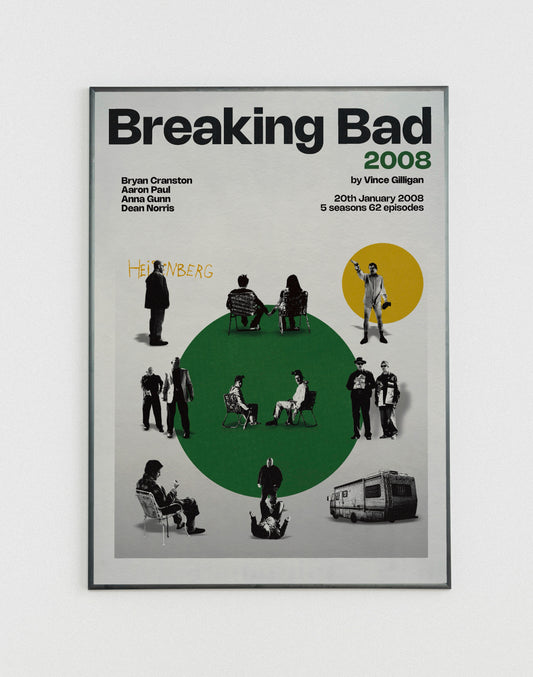 Breaking Bad miniatures poster
