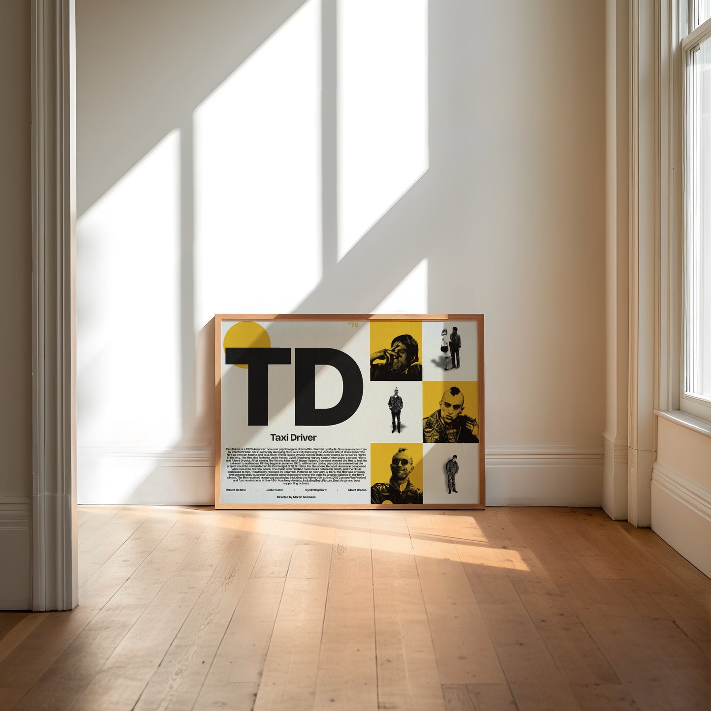 TD Taxi Driver film poster