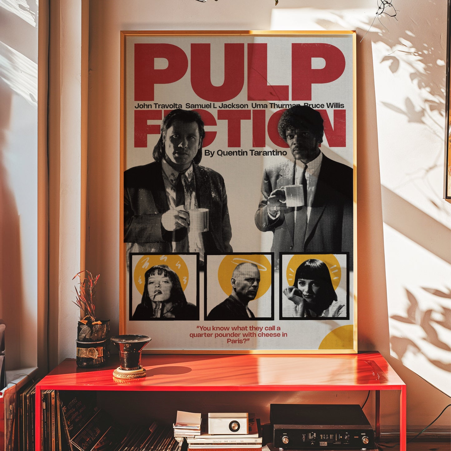 #19 Pulp Fiction poster