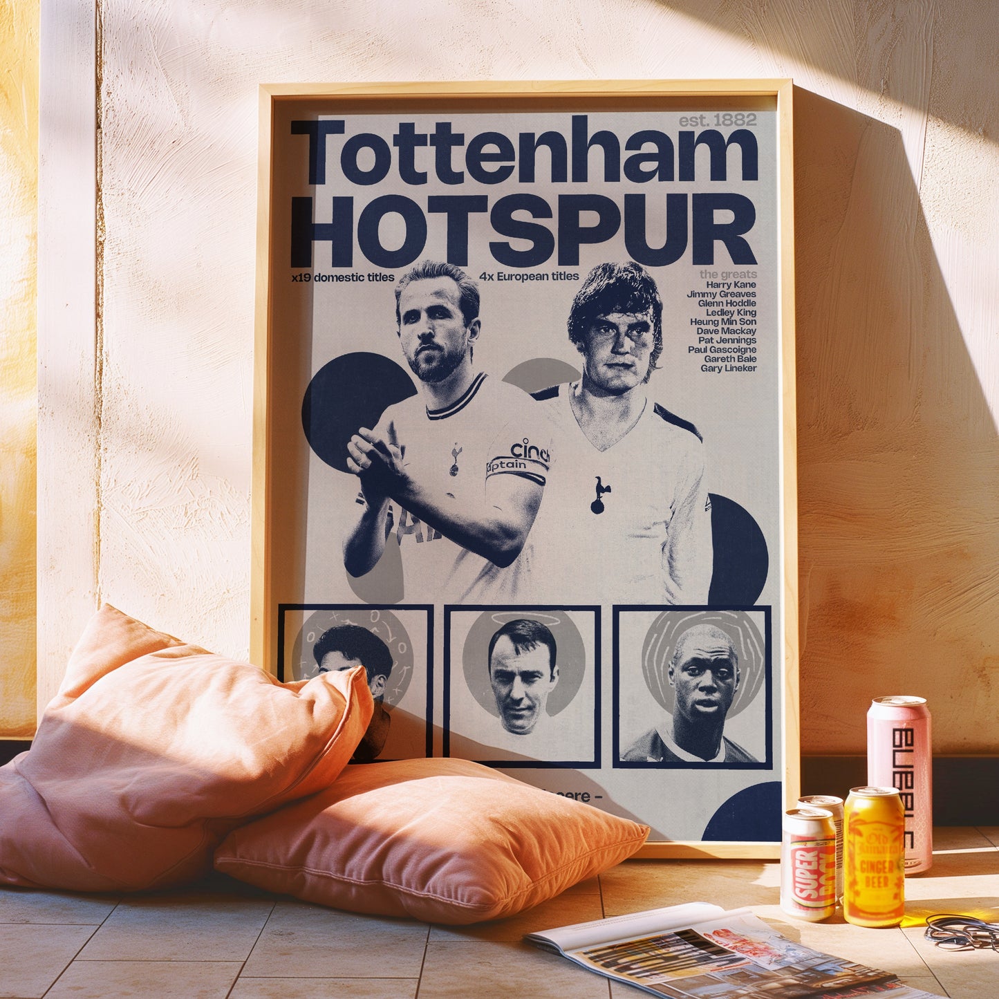 #68 Tottenham Hotspur poster