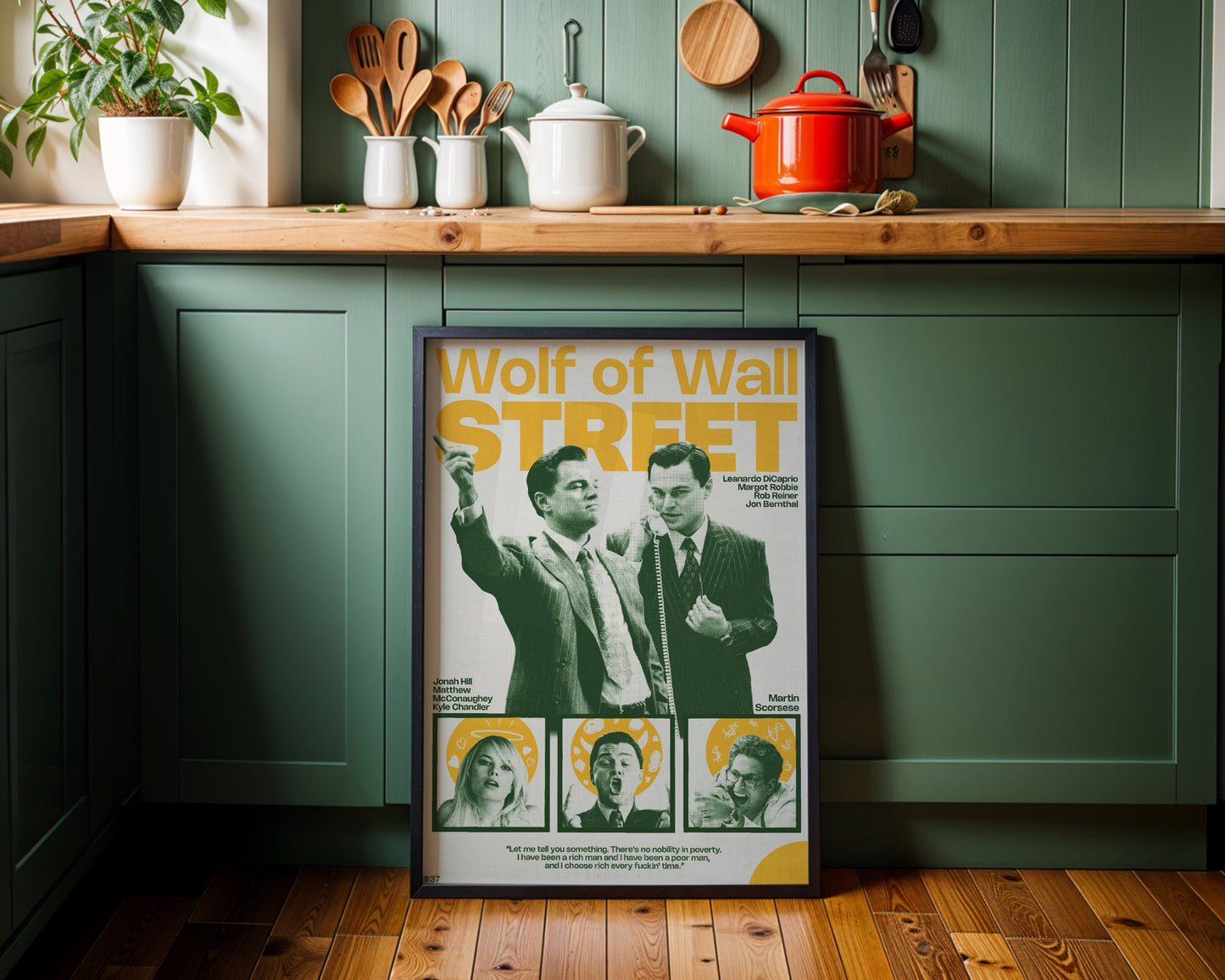 #37 Wolf of Wall Street poster