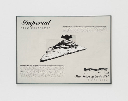 Star Wars Star Destroyer poster
