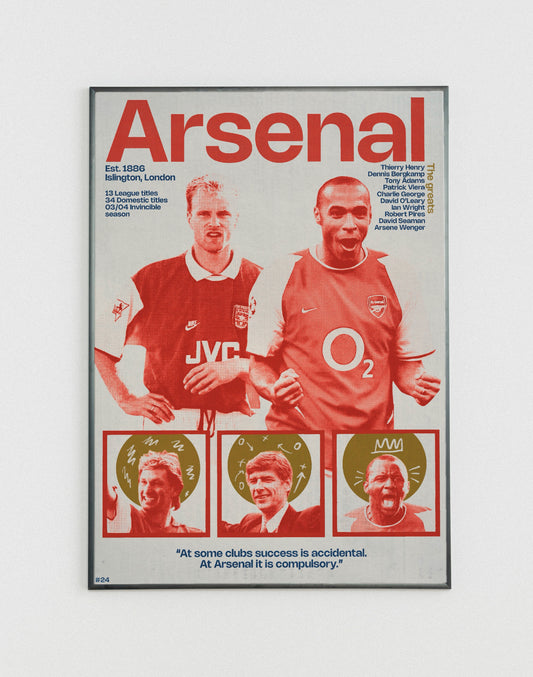 #24 Arsenal poster