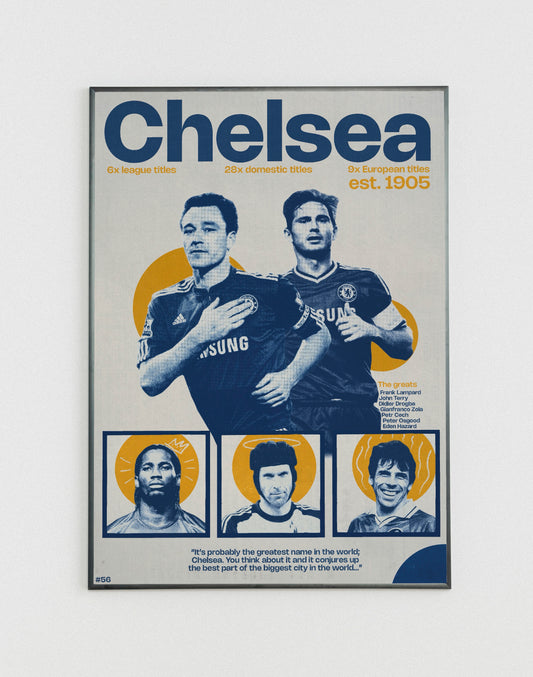 #56 Chelsea Football Club poster
