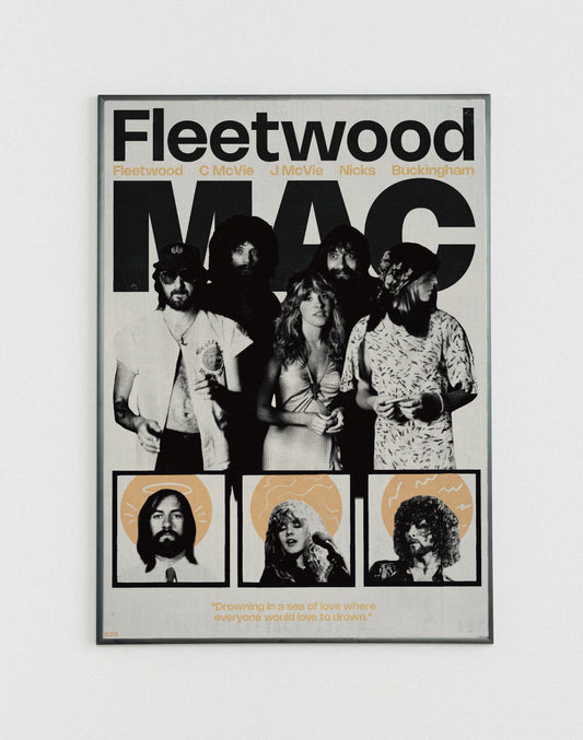 #28 Fleetwood Mac poster