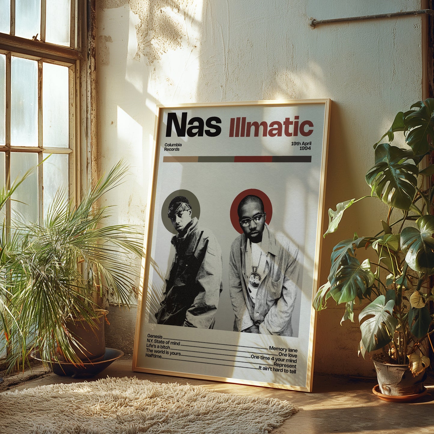 Nas Illmatic poster