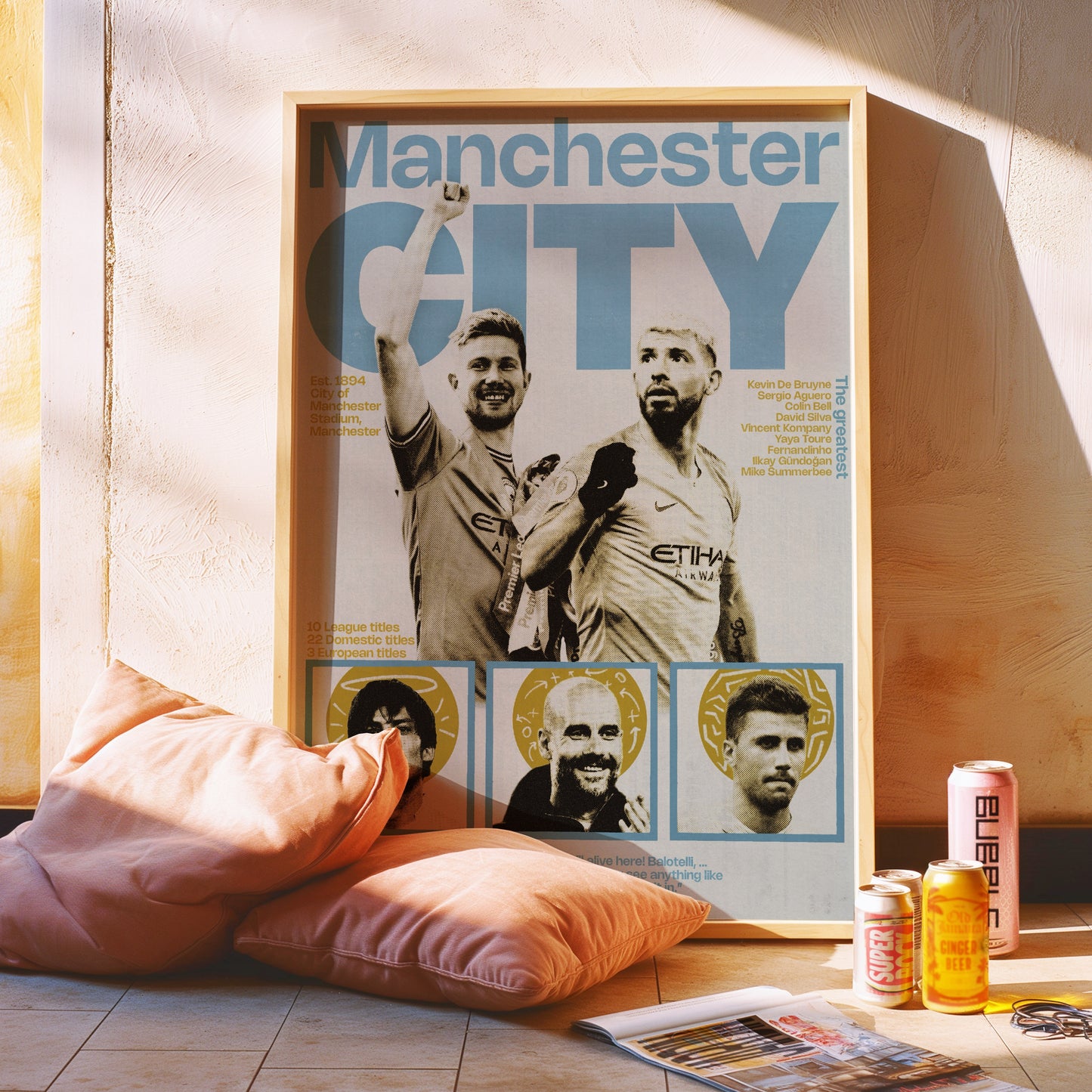 #46 Manchester City poster
