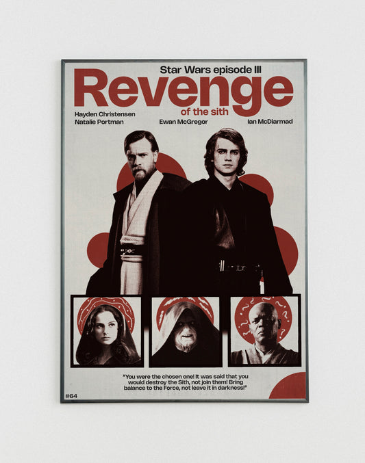 #64 Star Wars episode III - Revenge of the Sith poster