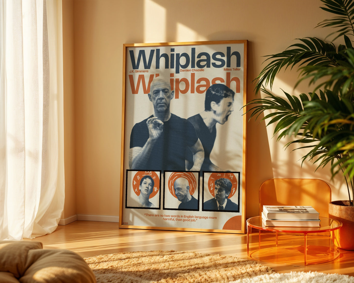 #39 Whiplash poster