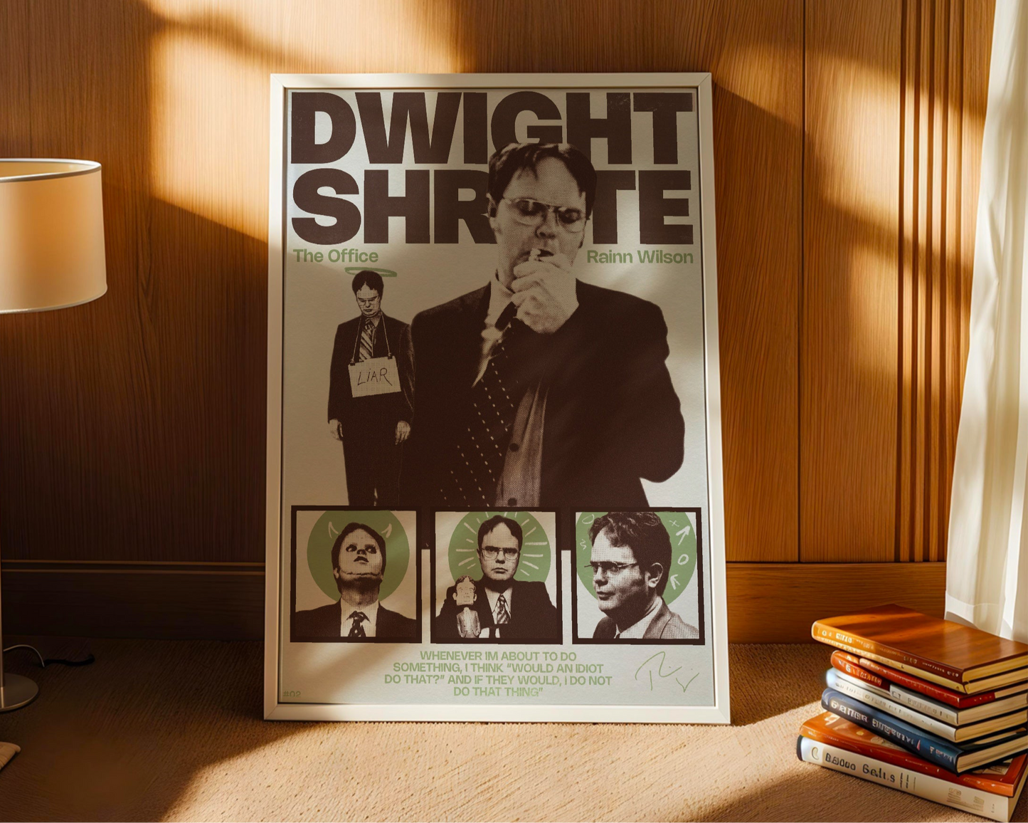 #02 Dwight Shrute poster
