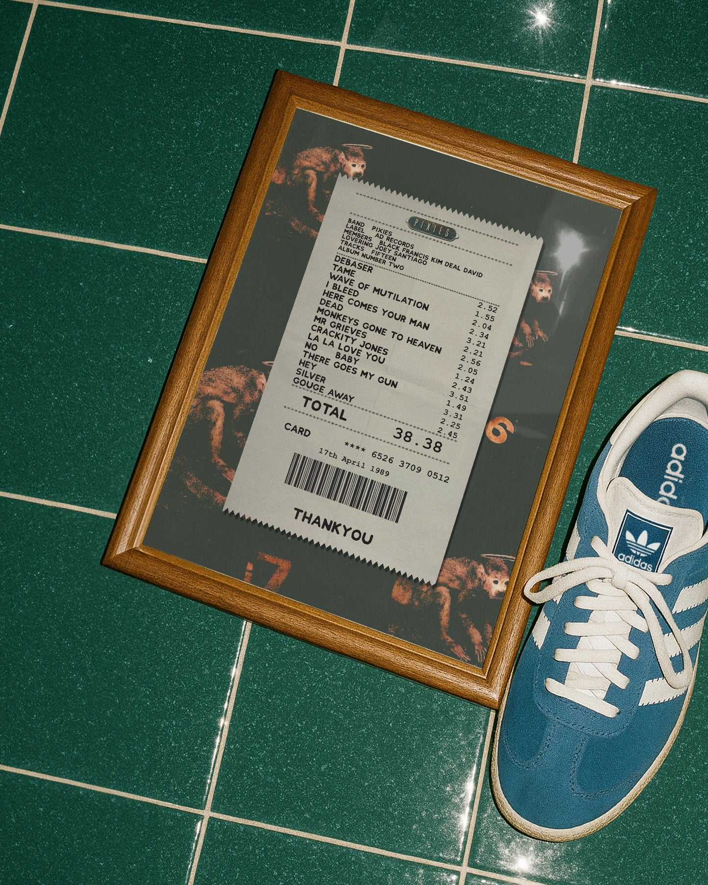 Pixies Doolittle receipt poster