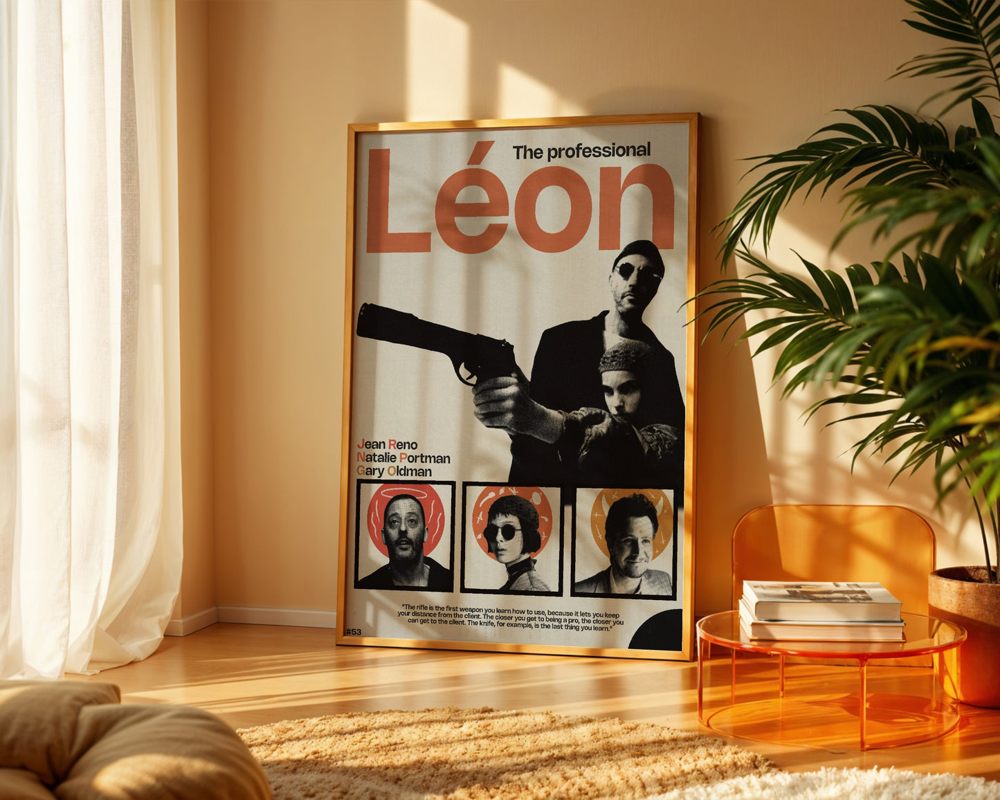 #53 Léon poster