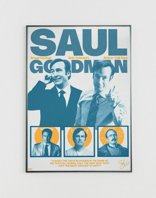 #07 Saul Goodman poster