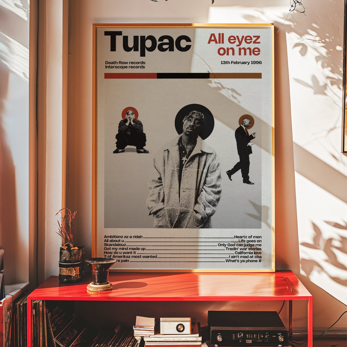 Tupac All Eyez on me poster