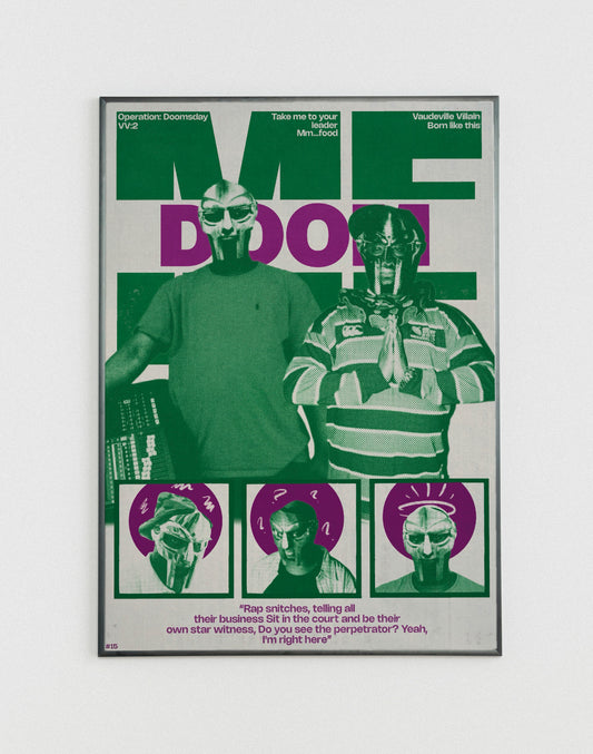 #15 MF DOOM poster
